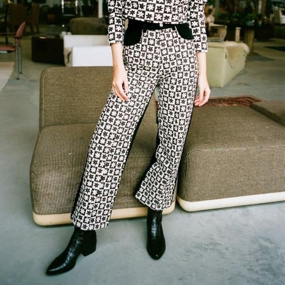 Lisa Says Gah Robyn Jeans Checkered